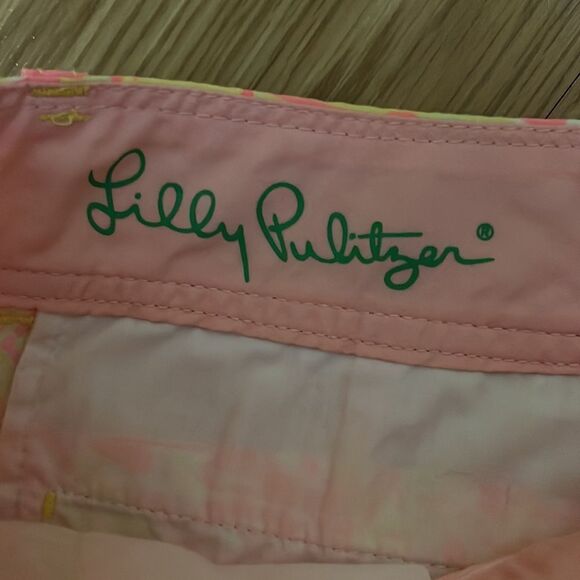 Lilly Pulitzer Pink and Yellow Floral Shorts - Picture 4 of 8